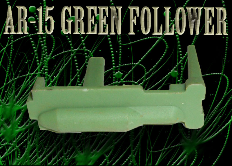 AR-15 Green Magazine Follower